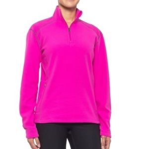 luride Fleece Pullover Jacket - Zip Neck